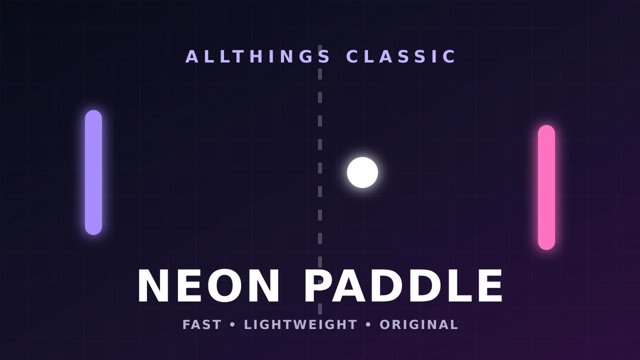 Neon Paddle